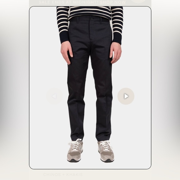 Norse Projects Black Chinos Albin Chino - Picture 1 of 11